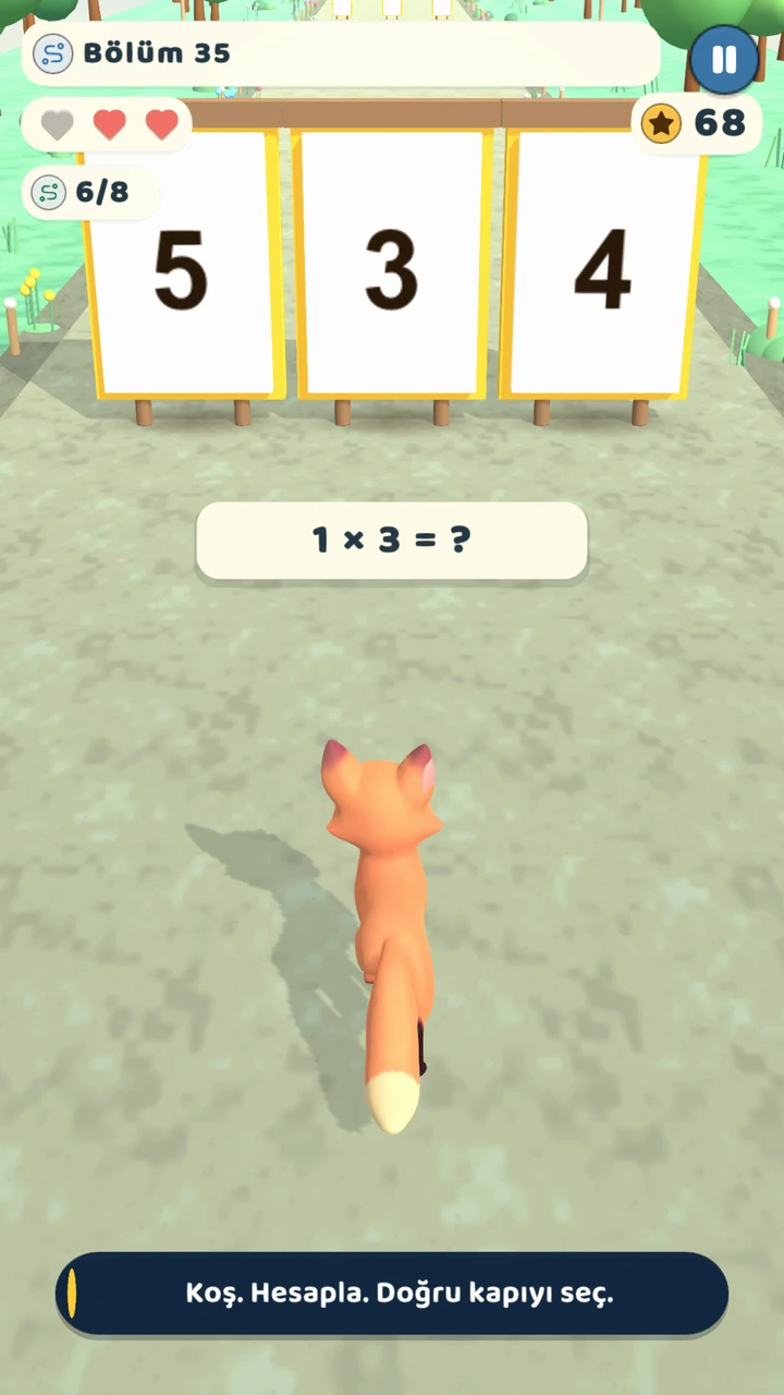Furmy matematik kapıları ve koşu parkuru
